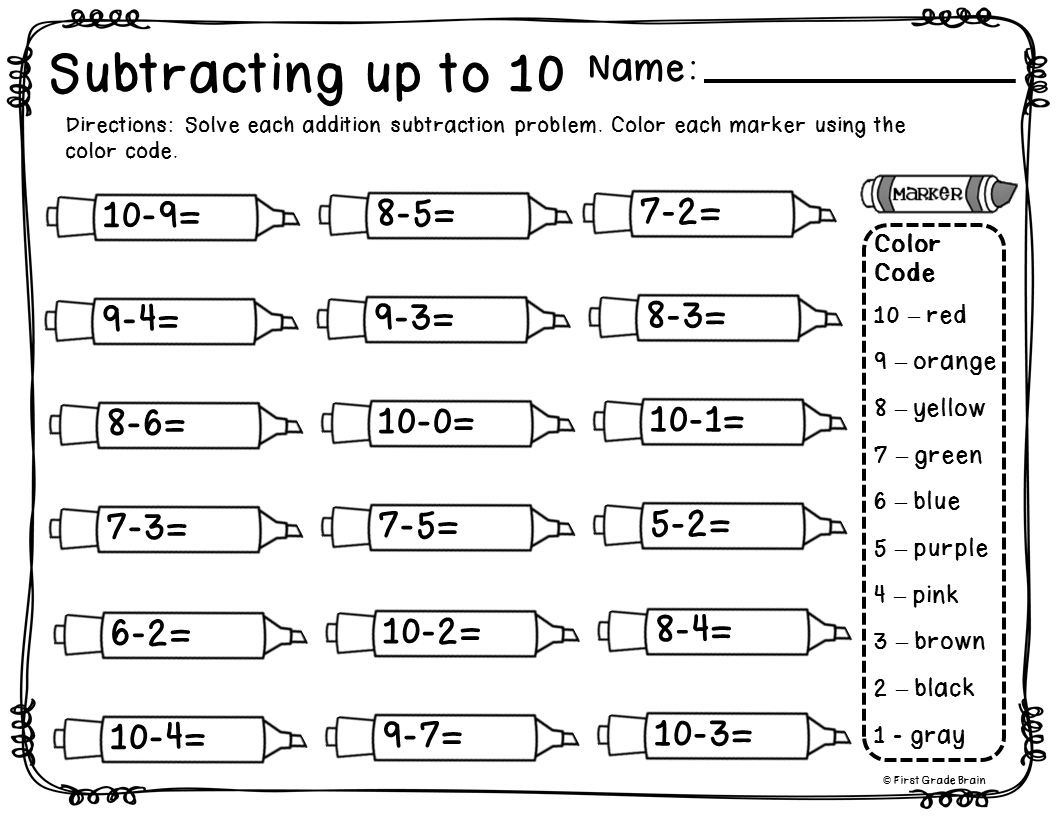 math homework pages